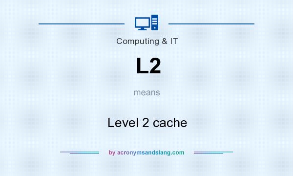 What does L2 mean? It stands for Level 2 cache