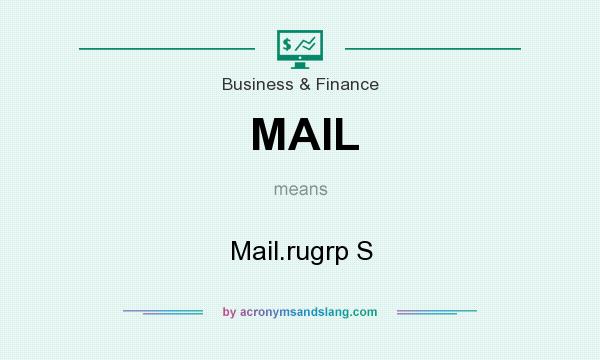 What does MAIL mean? It stands for Mail.rugrp S