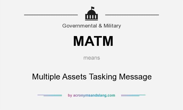 What does MATM mean? It stands for Multiple Assets Tasking Message
