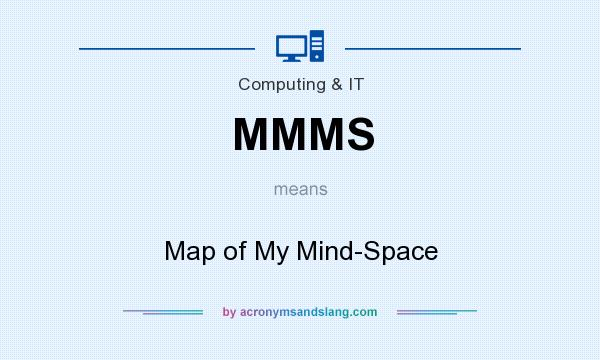 What does MMMS mean? It stands for Map of My Mind-Space