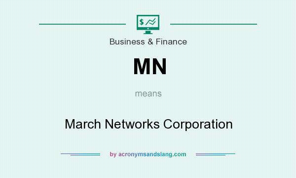 What does MN mean? It stands for March Networks Corporation