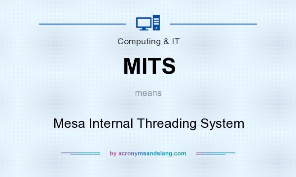 What does MITS mean? It stands for Mesa Internal Threading System