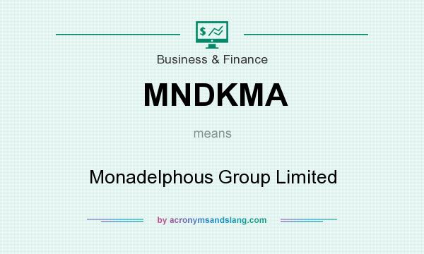 What does MNDKMA mean? It stands for Monadelphous Group Limited