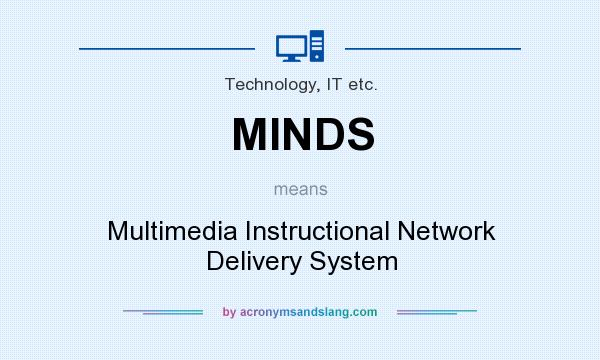 What does MINDS mean? It stands for Multimedia Instructional Network Delivery System