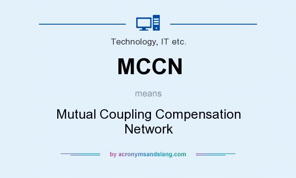 What does MCCN mean? It stands for Mutual Coupling Compensation Network