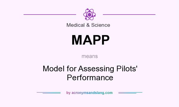 What does MAPP mean? It stands for Model for Assessing Pilots` Performance