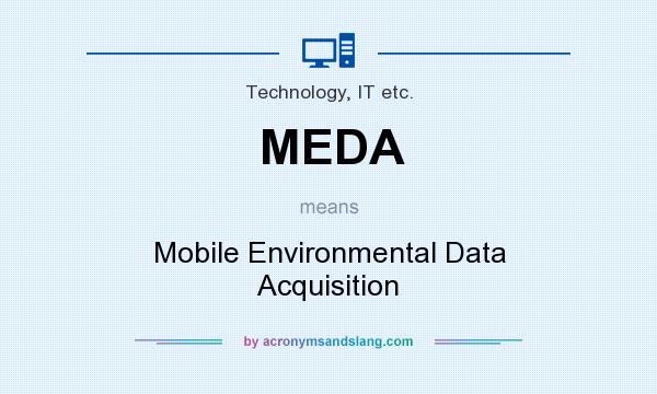 What does MEDA mean? It stands for Mobile Environmental Data Acquisition