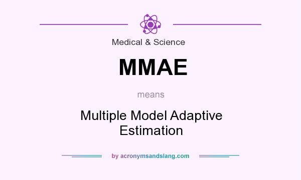 What does MMAE mean? It stands for Multiple Model Adaptive Estimation