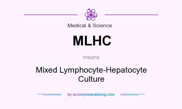 What does MLHC mean? It stands for Mixed Lymphocyte-Hepatocyte Culture
