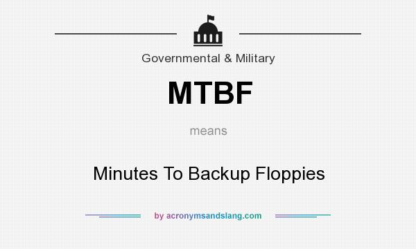 What does MTBF mean? It stands for Minutes To Backup Floppies