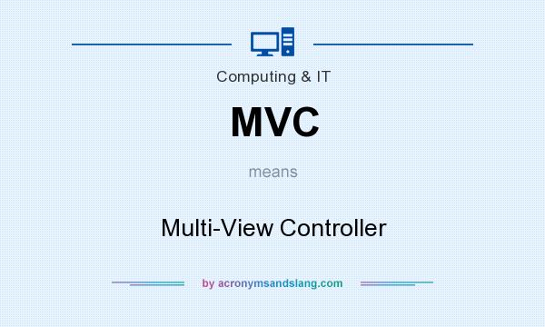 What does MVC mean? It stands for Multi-View Controller