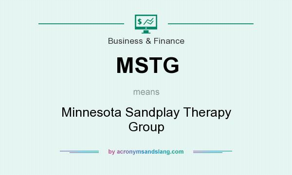 What does MSTG mean? It stands for Minnesota Sandplay Therapy Group