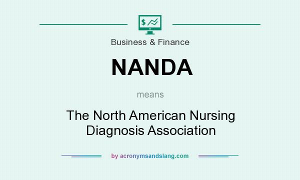 What does NANDA mean? It stands for The North American Nursing Diagnosis Association