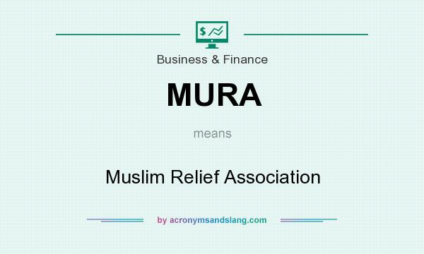 What does MURA mean? It stands for Muslim Relief Association