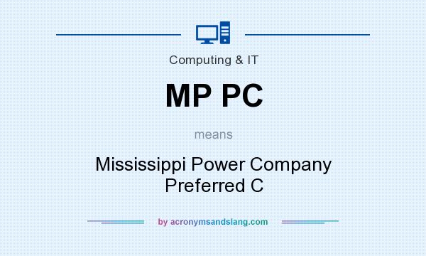 What does MP PC mean? It stands for Mississippi Power Company Preferred C