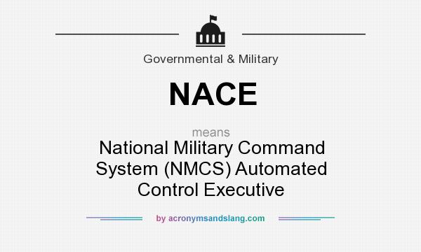 What does NACE mean? It stands for National Military Command System (NMCS) Automated Control Executive