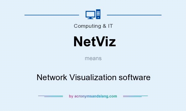 What does NetViz mean? It stands for Network Visualization software