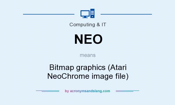 What does NEO mean? It stands for Bitmap graphics (Atari NeoChrome image file)