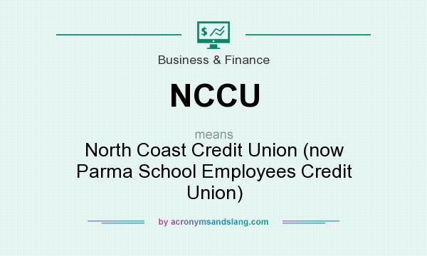 What does NCCU mean? It stands for North Coast Credit Union (now Parma School Employees Credit Union)