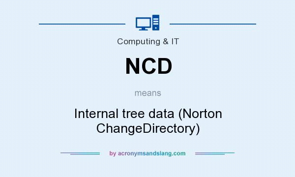 What does NCD mean? It stands for Internal tree data (Norton ChangeDirectory)