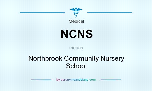 What does NCNS mean? It stands for Northbrook Community Nursery School