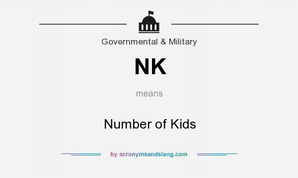 What does NK mean? It stands for Number of Kids