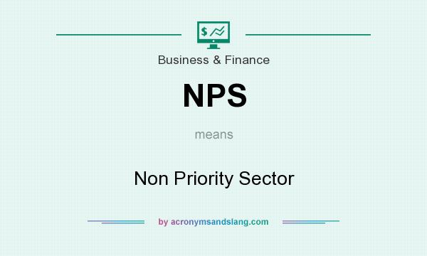 What does NPS mean? It stands for Non Priority Sector