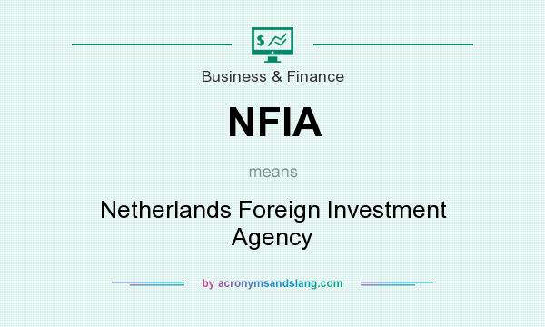What does NFIA mean? It stands for Netherlands Foreign Investment Agency
