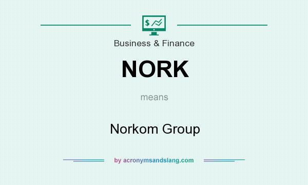 What does NORK mean? It stands for Norkom Group