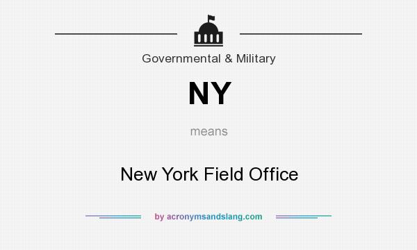 What does NY mean? It stands for New York Field Office