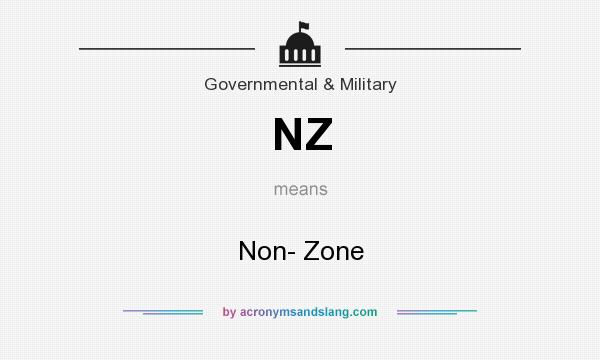 What does NZ mean? It stands for Non- Zone