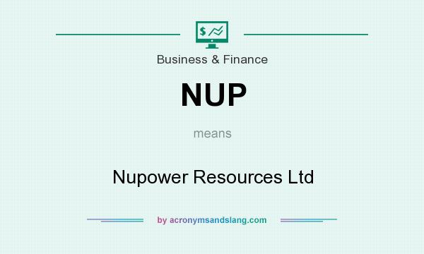 What does NUP mean? It stands for Nupower Resources Ltd