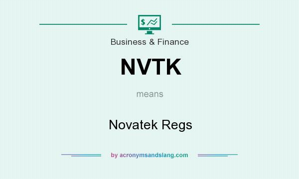 What does NVTK mean? It stands for Novatek Regs
