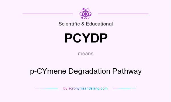 What does PCYDP mean? It stands for p-CYmene Degradation Pathway