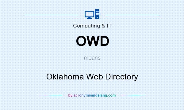 What does OWD mean? It stands for Oklahoma Web Directory