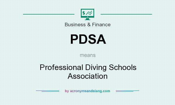 What does PDSA mean? It stands for Professional Diving Schools Association