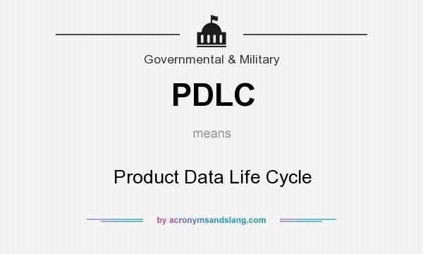 What does PDLC mean? It stands for Product Data Life Cycle