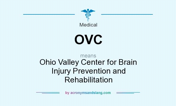 What does OVC mean? It stands for Ohio Valley Center for Brain Injury Prevention and Rehabilitation