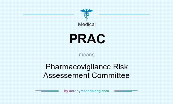 What does PRAC mean? It stands for Pharmacovigilance Risk Assessement Committee