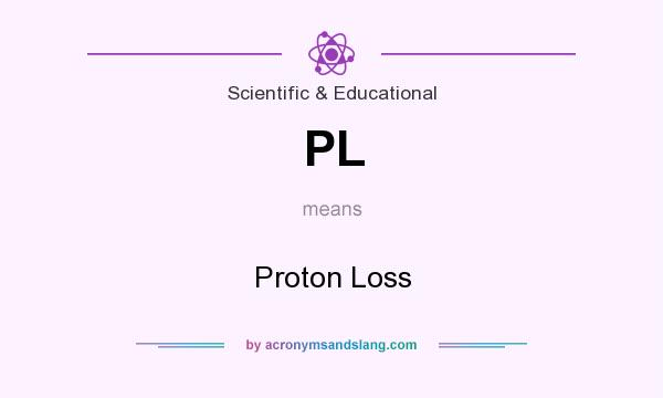 What does PL mean? It stands for Proton Loss