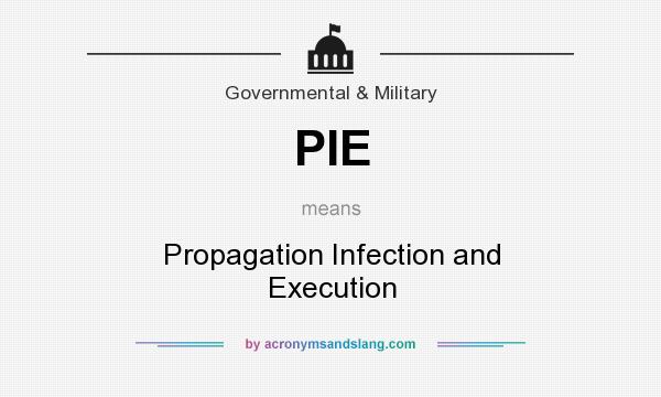 What does PIE mean? It stands for Propagation Infection and Execution