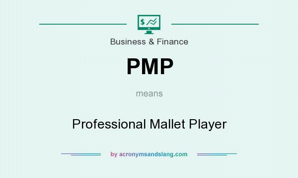 What does PMP mean? It stands for Professional Mallet Player