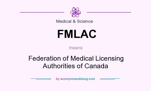 What does FMLAC mean? It stands for Federation of Medical Licensing Authorities of Canada