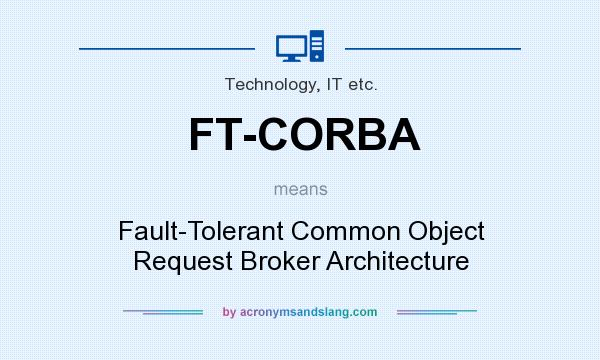 What does FT-CORBA mean? It stands for Fault-Tolerant Common Object Request Broker Architecture