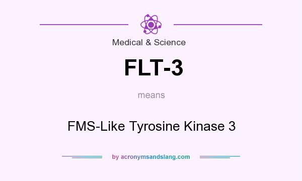 What does FLT-3 mean? It stands for FMS-Like Tyrosine Kinase 3