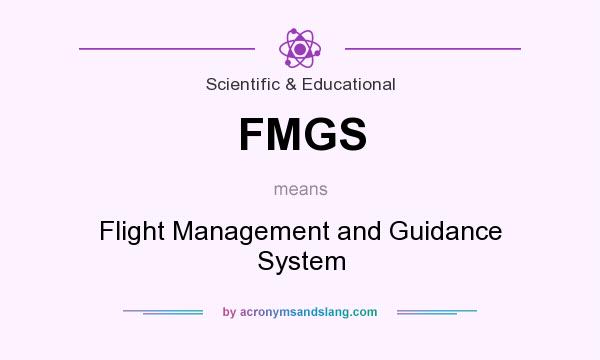What does FMGS mean? It stands for Flight Management and Guidance System