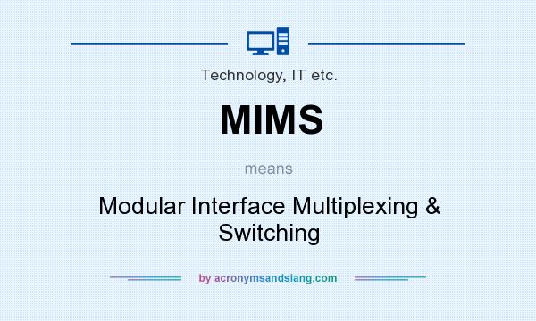 What does MIMS mean? It stands for Modular Interface Multiplexing & Switching