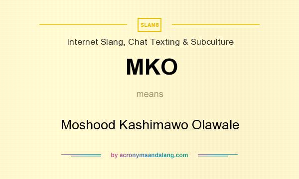 What does MKO mean? It stands for Moshood Kashimawo Olawale