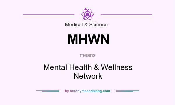 What does MHWN mean? It stands for Mental Health & Wellness Network