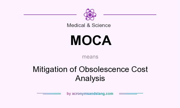 What does MOCA mean? It stands for Mitigation of Obsolescence Cost Analysis